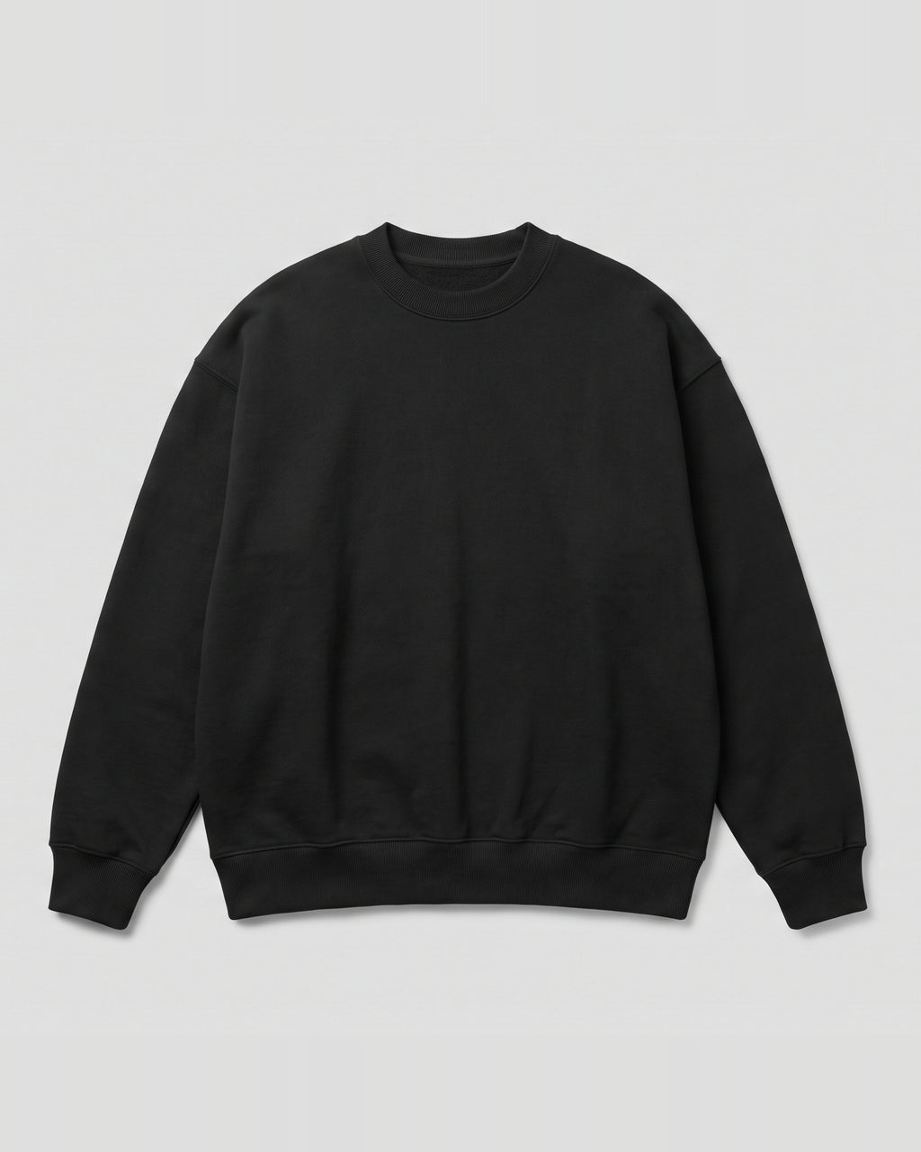 Black Over Sized Sweatshirt with Medusa GG Print