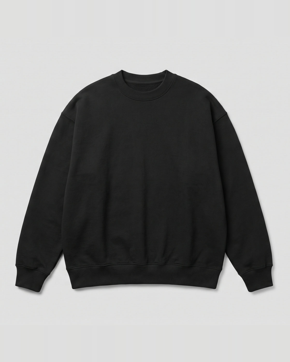Black Over Sized Sweatshirt with Medusa GG Print