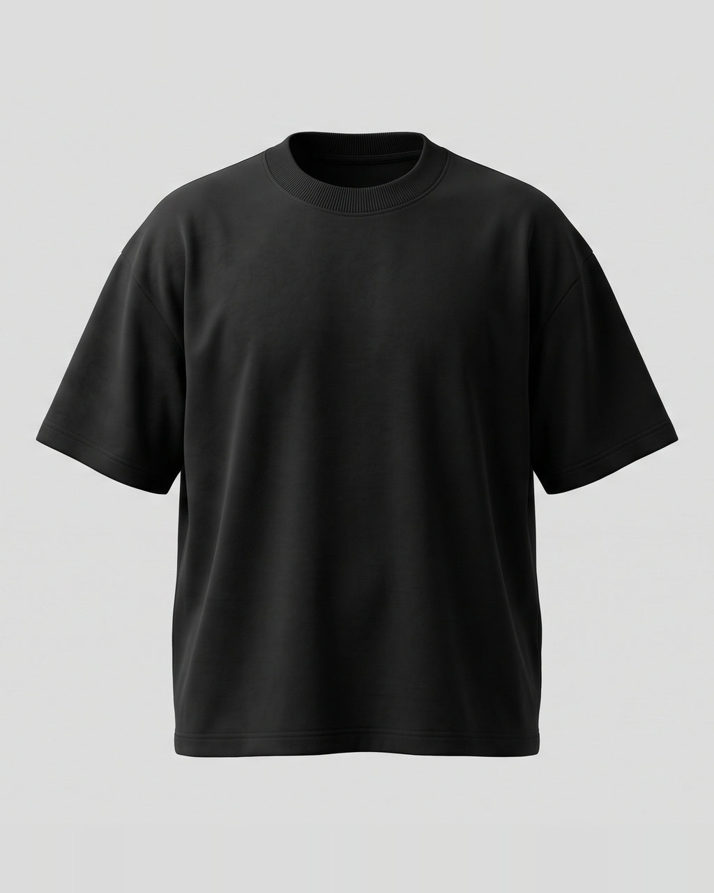 Black Over Sized T-Shirt with Eyes Wide Shut Back Print